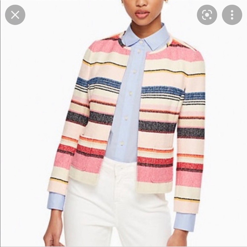 NWT! Kate Spade Berber Jacket. Size 00